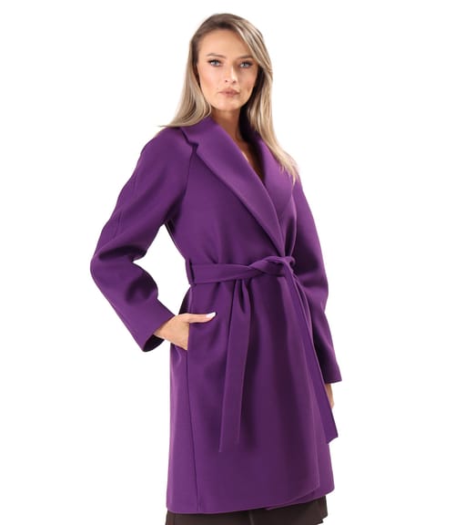 Pardesiu lejer din stofa groasa cu lana