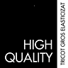 HIGH QUALITY - Tricot gros elasticizat