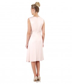 Rochie evazata din viscoza