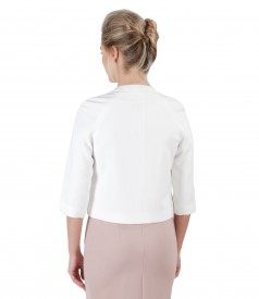 Bolero elegant cu aplicatie de cristale