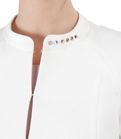 Bolero elegant cu aplicatie de cristale