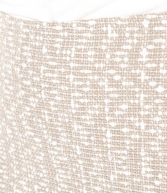 Fusta din bucle cu bumbac