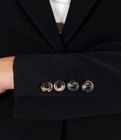 Sacou office din stofa elastica