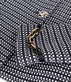 Sacou din bucle cu bumbac