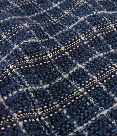 Fusta office din bucle cu lana si alpaca