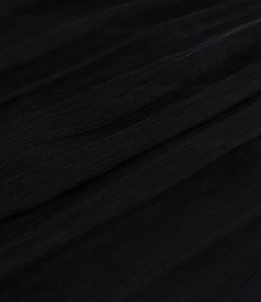 Rochie lunga din voal de matase naturala