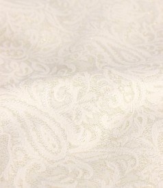 Sacou de ocazie din brocart cu bumbac si fir de efect auriu