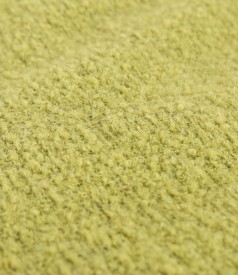 Sacou elegant din bucle cu lana si alpaca