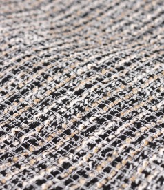 Rochie office din bucle cu viscoza si fir metalic