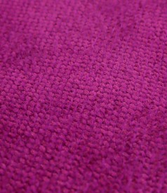 Jacheta eleganta din bucle cu guler stei