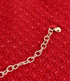 Rochie eleganta din bucle cu lana si viscoza