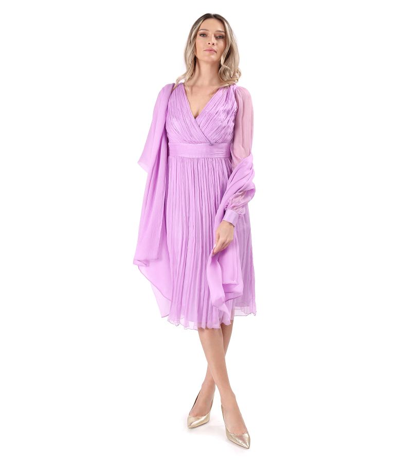 Sal din voal de matase naturala