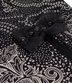 Rochie midi din viscoza imprimata cu motive florale