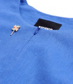 Rochie evazata cu in