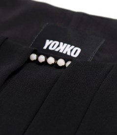 Rochie midi de ocazie din voal uni