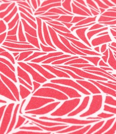 Bluza oversize cu in imprimata cu motive florale