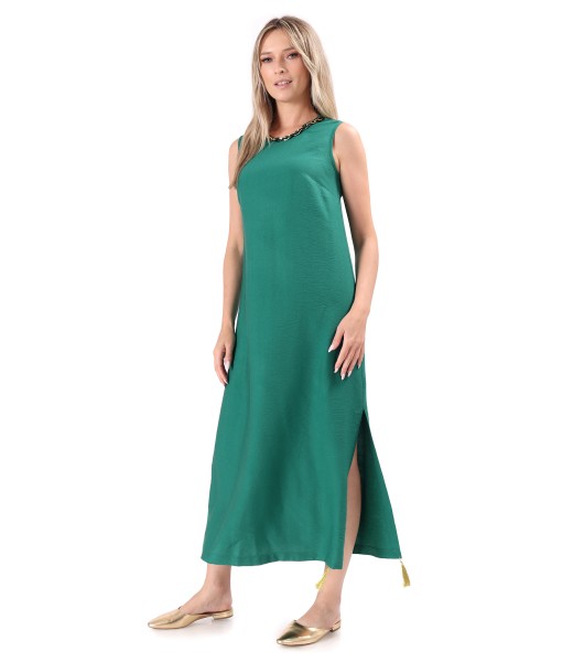 Rochie eleganta lunga din stofa cu viscoza