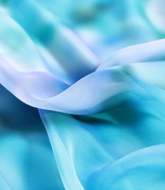 Bluza lejera cu fata din voal imprimat cu motive florale