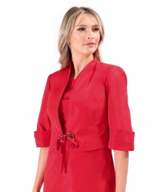 Bolero elegant din tafta