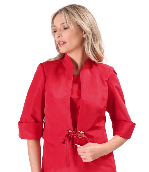 Bolero elegant din tafta