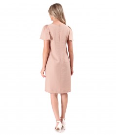 Rochie eleganta cu maneci ample scurte