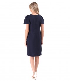 Rochie eleganta cu maneci ample scurte