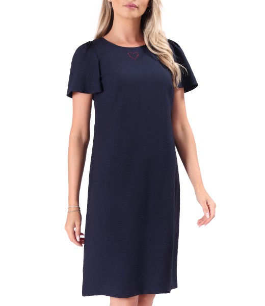Rochie eleganta din viscoza cu in