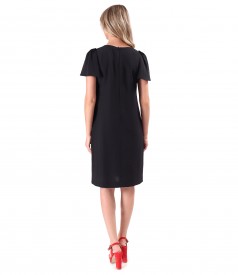 Rochie eleganta cu maneci ample scurte