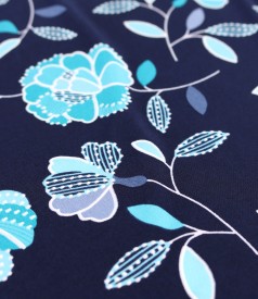 Bluza din jerse elastic imprimat in relief