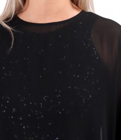 Capa eleganta din voal uni