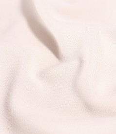 Fusta creion midi din stofa elastica cu viscoza