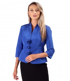 Sacou elegant din tafta usoara cu efect mat