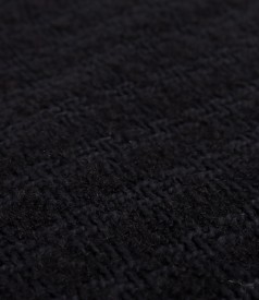 Sacou elegant din bucle cu lana virgina si alpaca