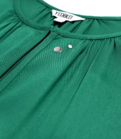 Bluza eleganta din viscoza satinata