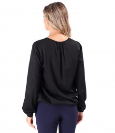 Bluza eleganta din viscoza satinata