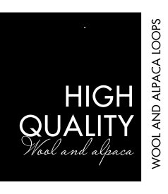 Sacou din bucle cu lana si alpaca