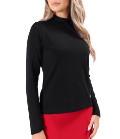 Helanca din jerse elastic gros cu lana