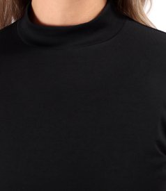 Helanca din jerse elastic plin cu lana