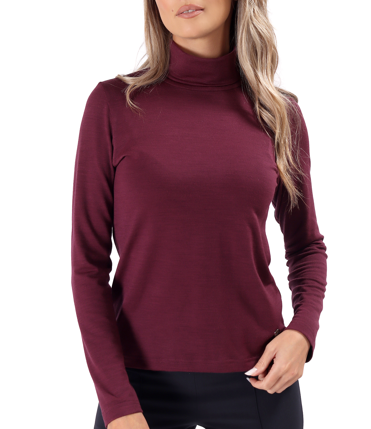 Helanca din jerse elastic gros cu lana